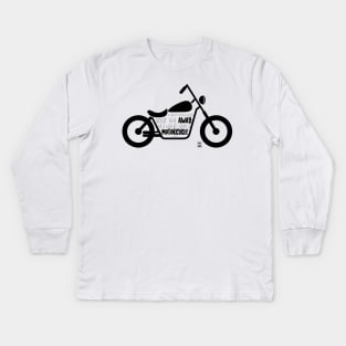 Motorcycle Kids Long Sleeve T-Shirt